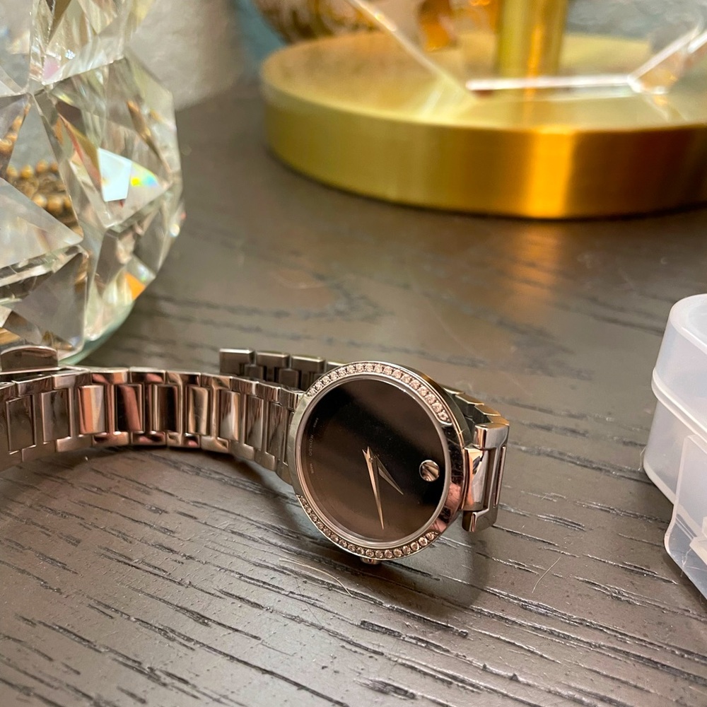 Movado watch women’s black